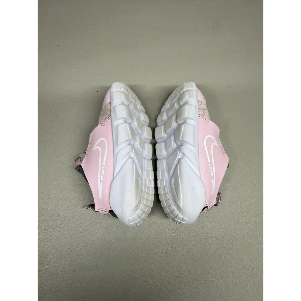 Nike Flex Runner Tennis Shoes Sz 10C Pink/White Toddlers Kids Slip On Shoes